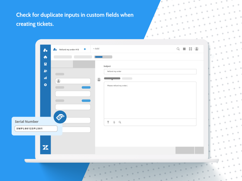 Unique Ticket Field screenshot 1